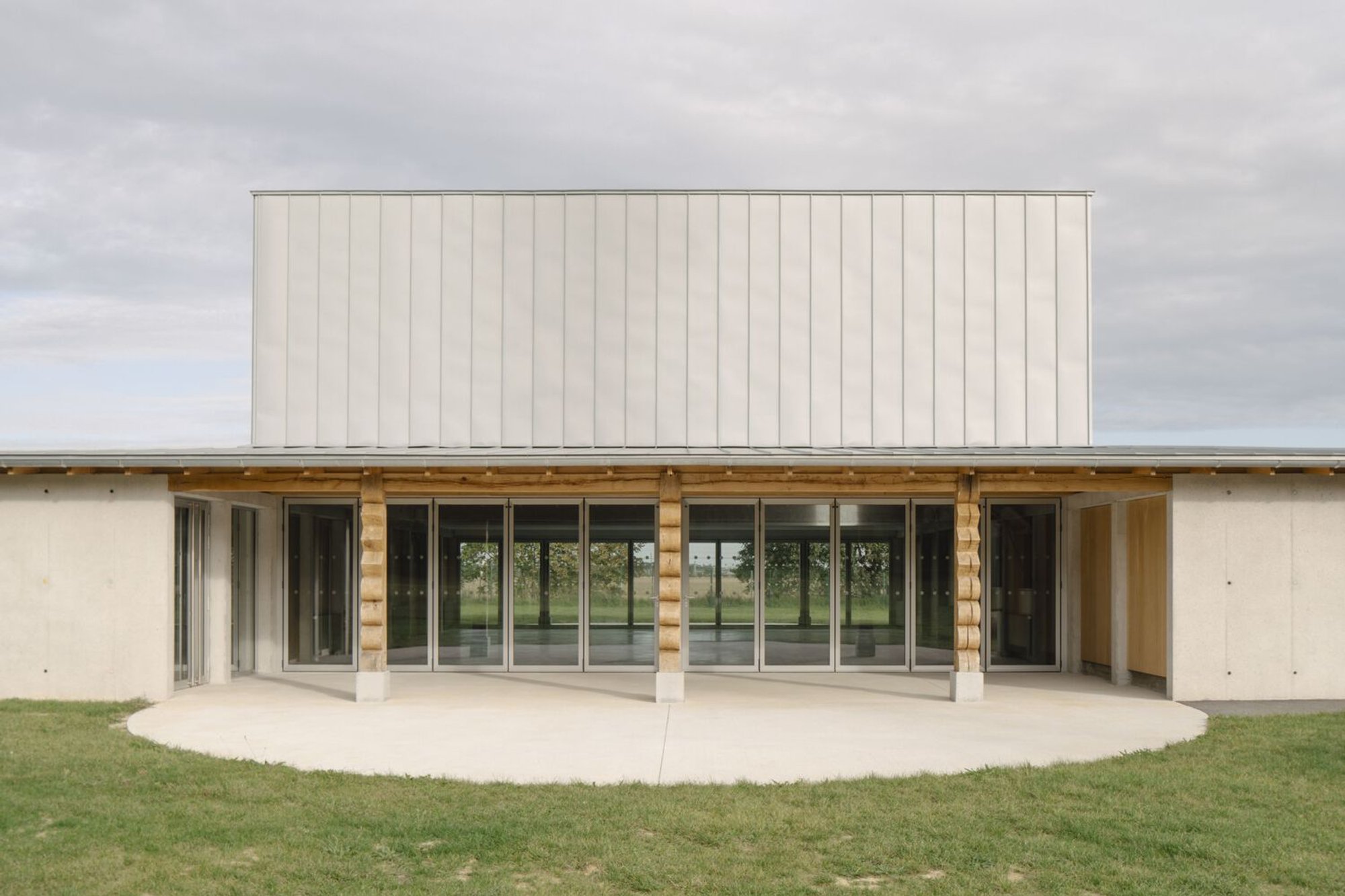 Festival Hall Architecture in La Norville: A Harmonious Blend of Tradition and Modernity