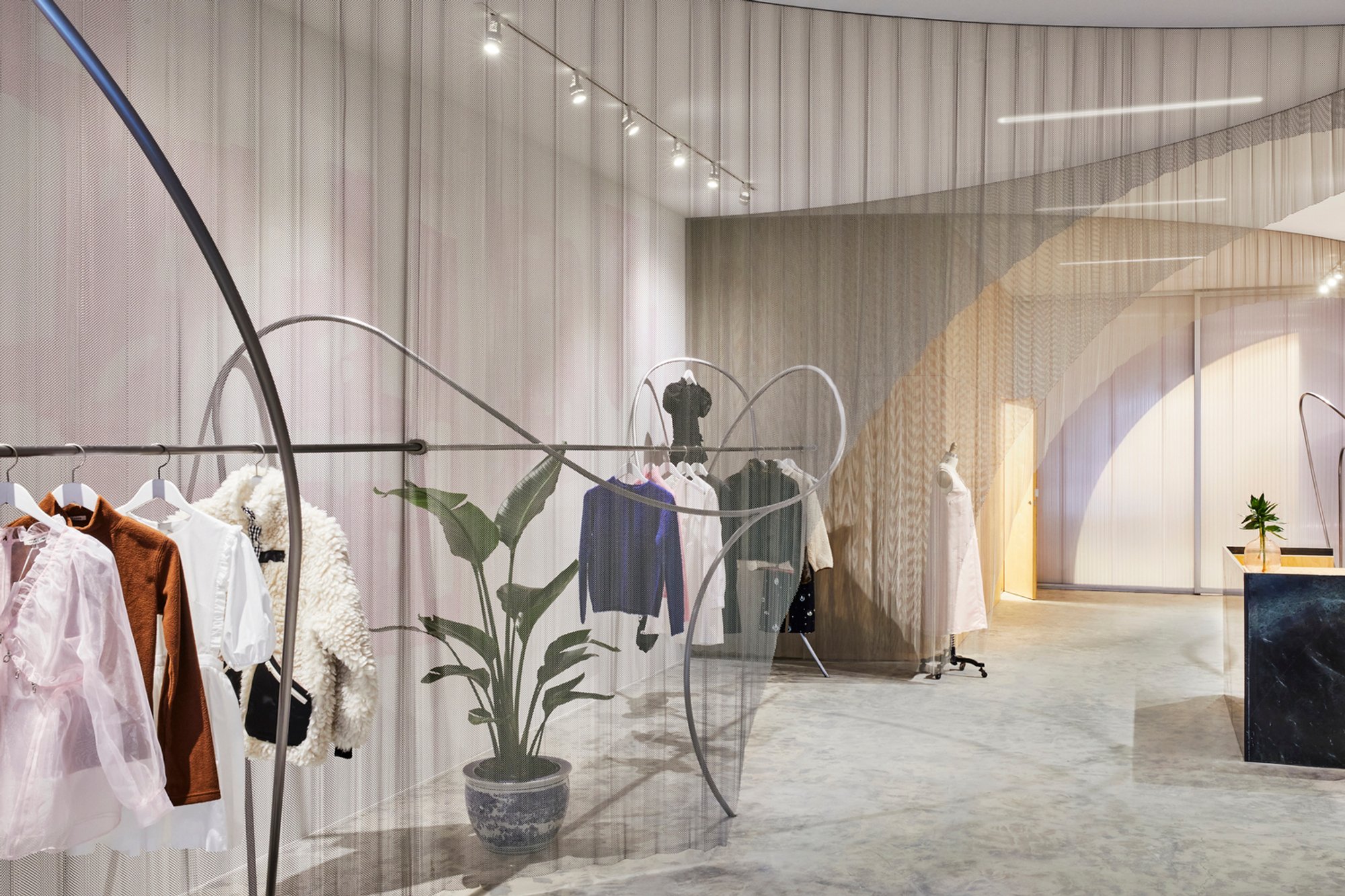 Sandy Liang Store Design by Almost Studio: A Playful Fusion of Fashion and Architecture