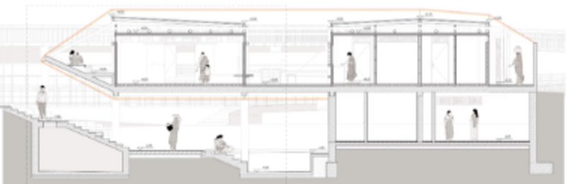 Layered design balancing functionality and aesthetic appeal.