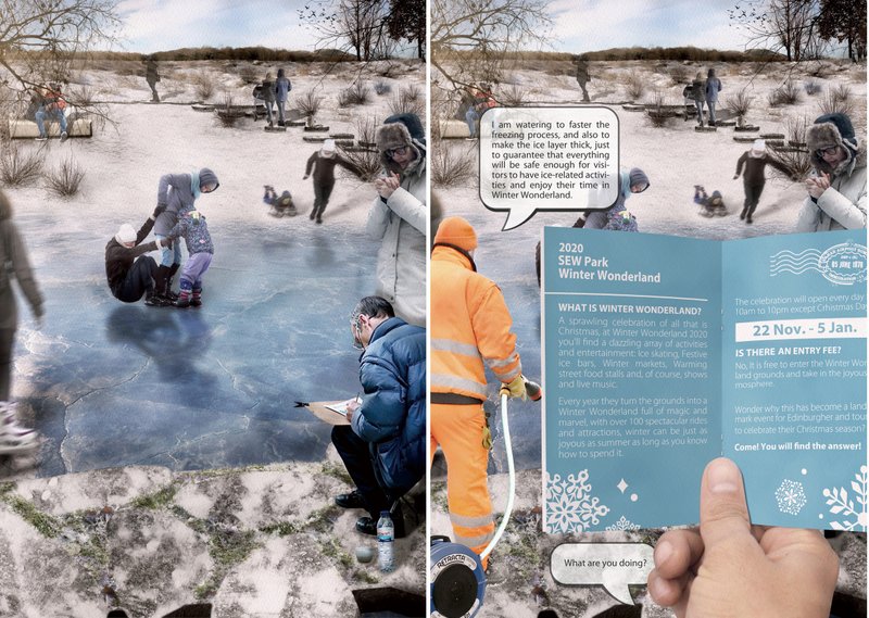 Winter Wonderland 2020 brings joy with ice skating, festive attractions, and a safe environment.