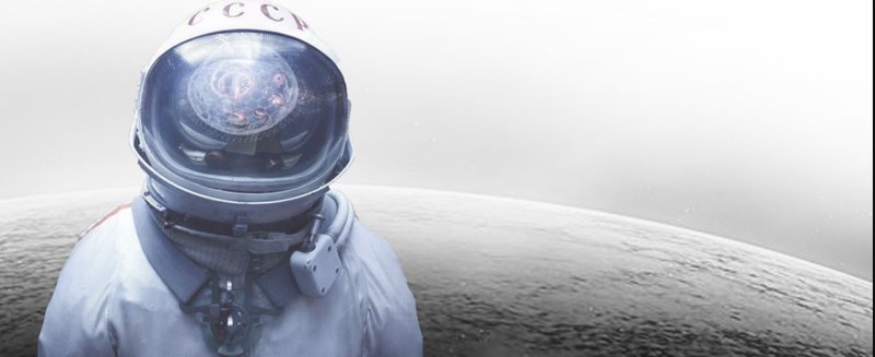 Representation of the human spirit venturing into space with New Houston’s advanced suits and tech.