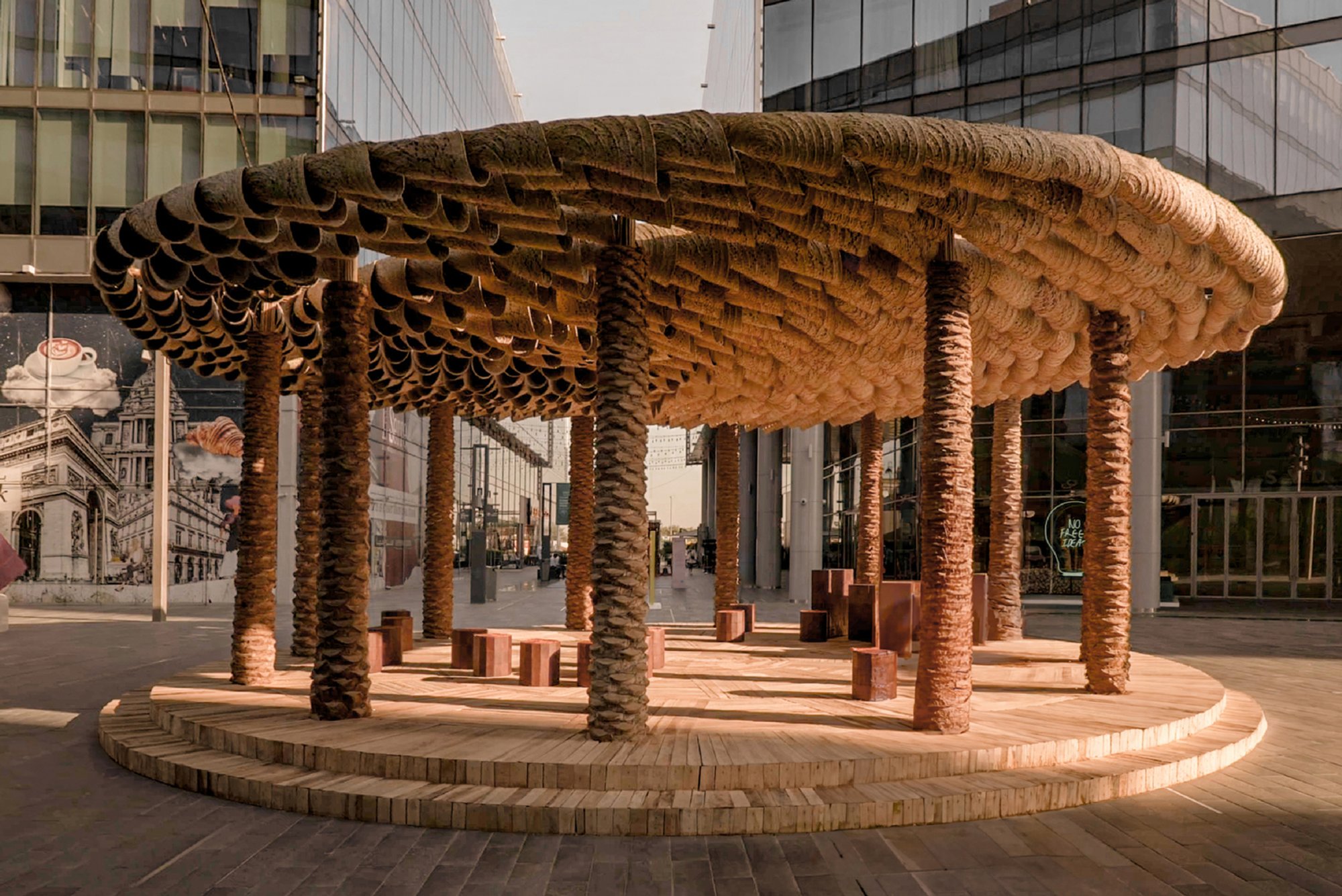 Sustainable Pavilion Architecture in Dubai: Exploring the ‘Of Palm Pavilion
