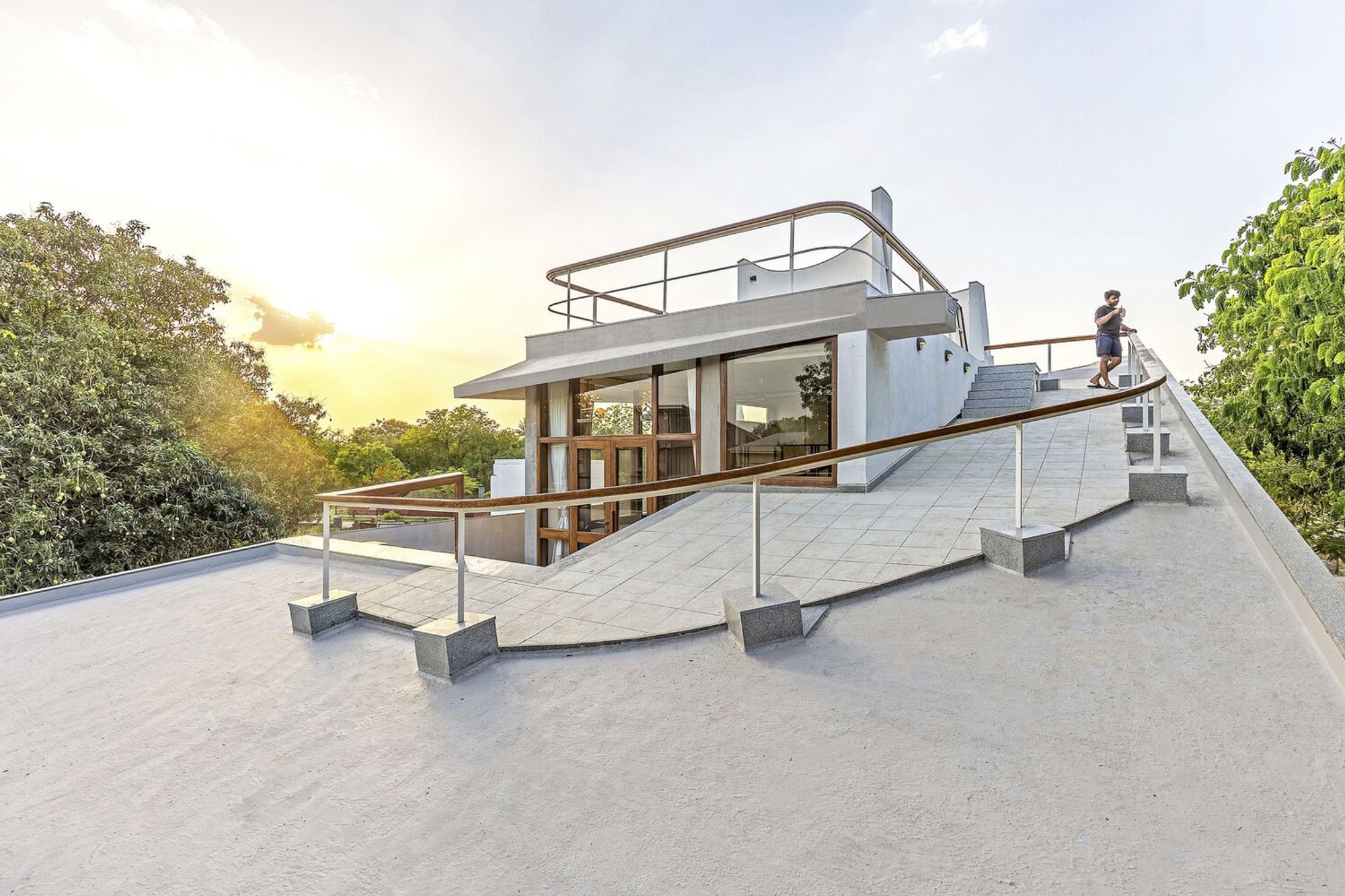 Modern Sustainable House Design in India: A Case Study of the House at Gulmohar Greens