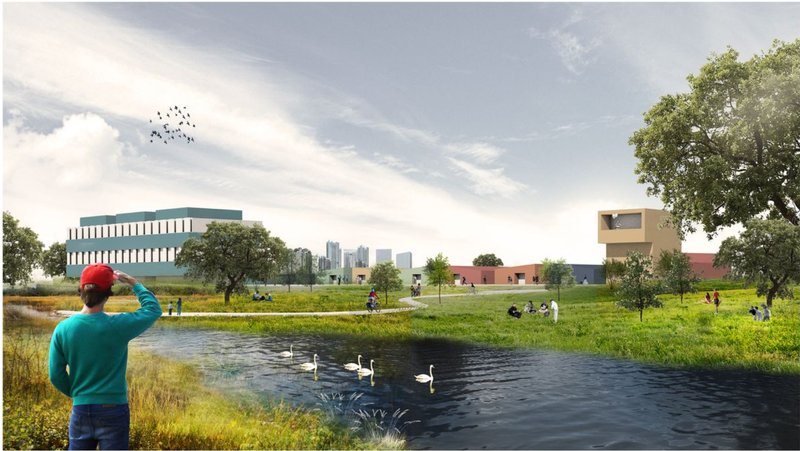 Reimagining urban landscapes: 'Developing with Water' blends innovative design.