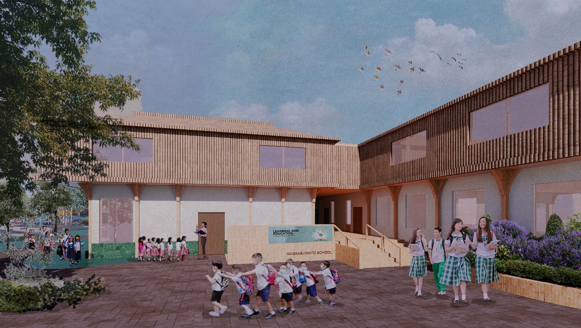 Magkasuwato School: Redefining Sustainable School Architecture