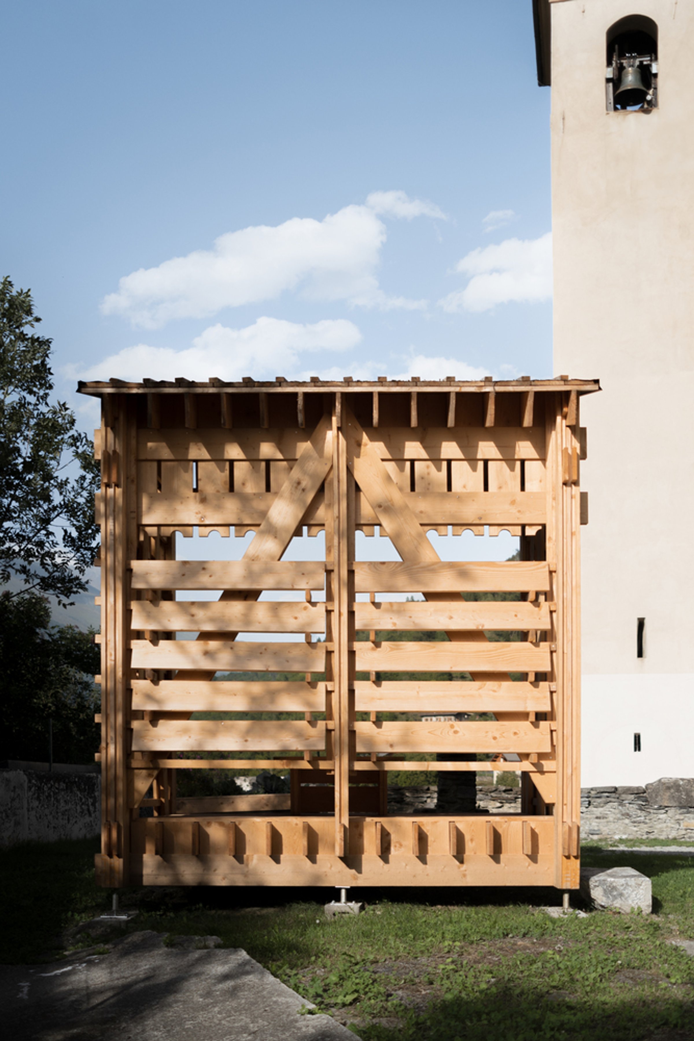 Modular Wooden Architecture Design: A Case Study of Les Planches Installation