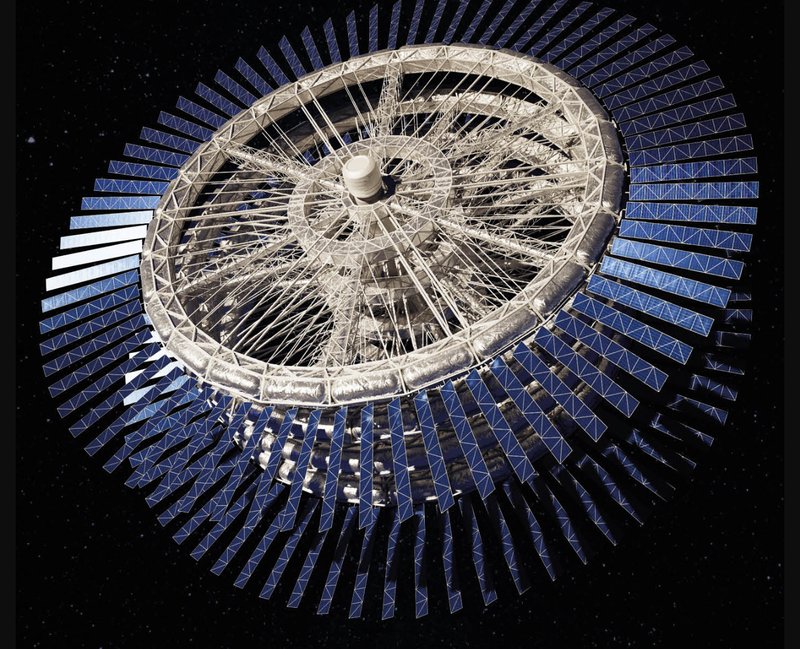 Fully expanded Orion Station can sustain 10,000 inhabitants with cutting-edge facilities.