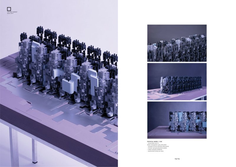 The physical model of The Meat Market.