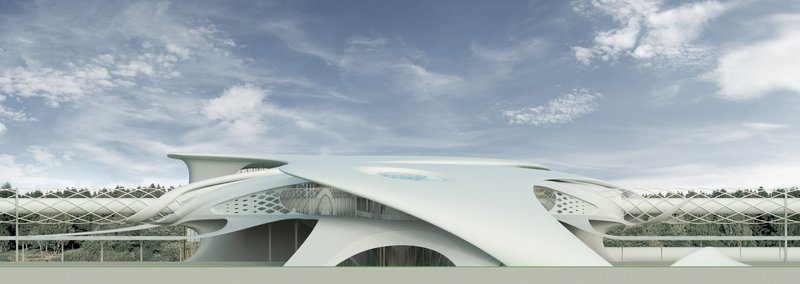 A cutting-edge architectural marvel redefining transport hubs.
