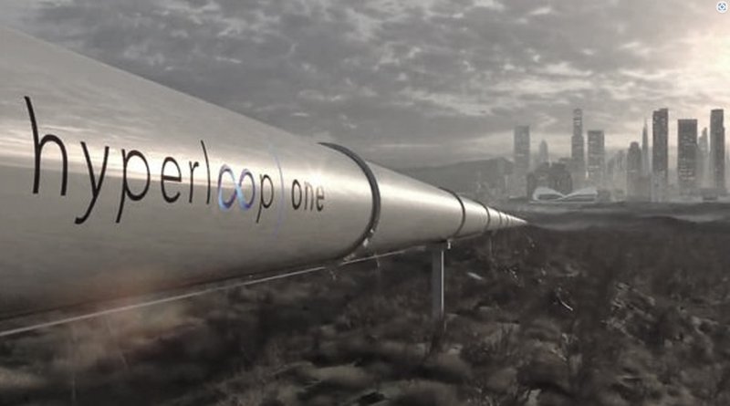 Advanced vacuum train technology paving the way for faster and sustainable connectivity.