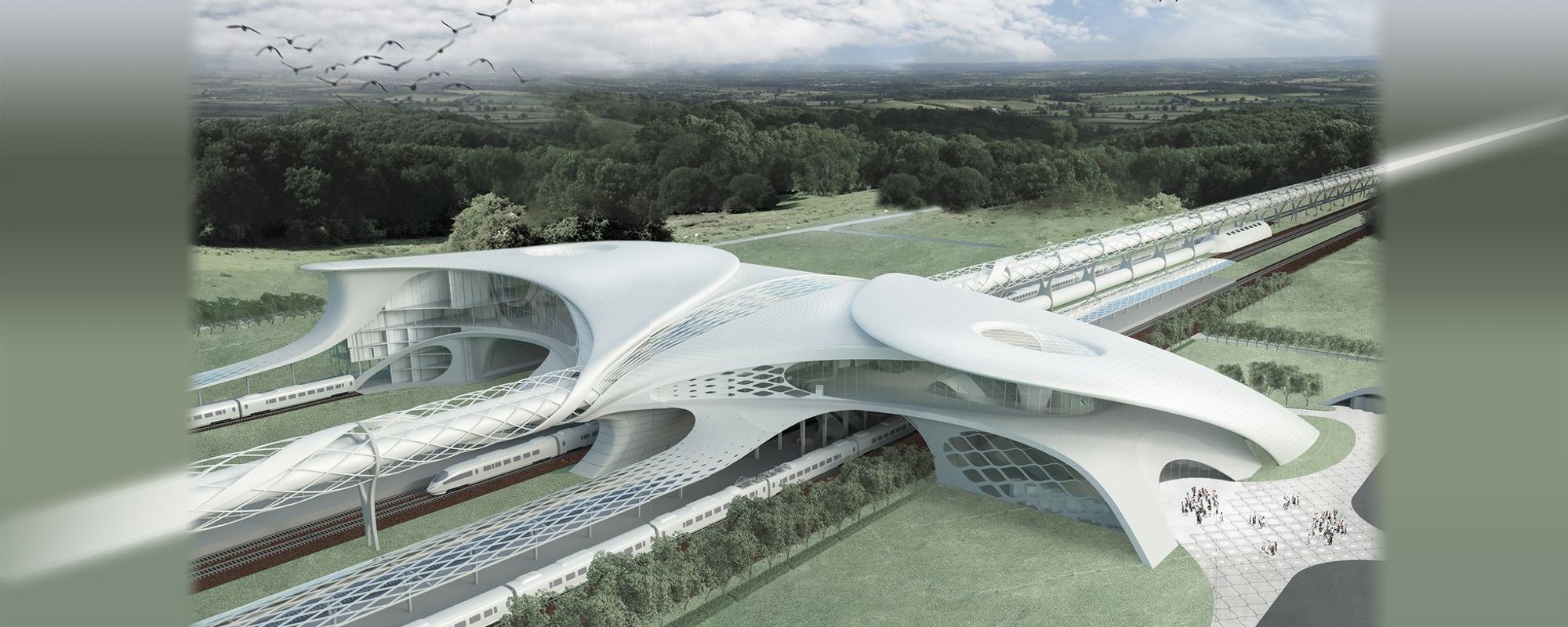 Hyperloop Transport Hub: A Leap in Modern Transportation Architecture