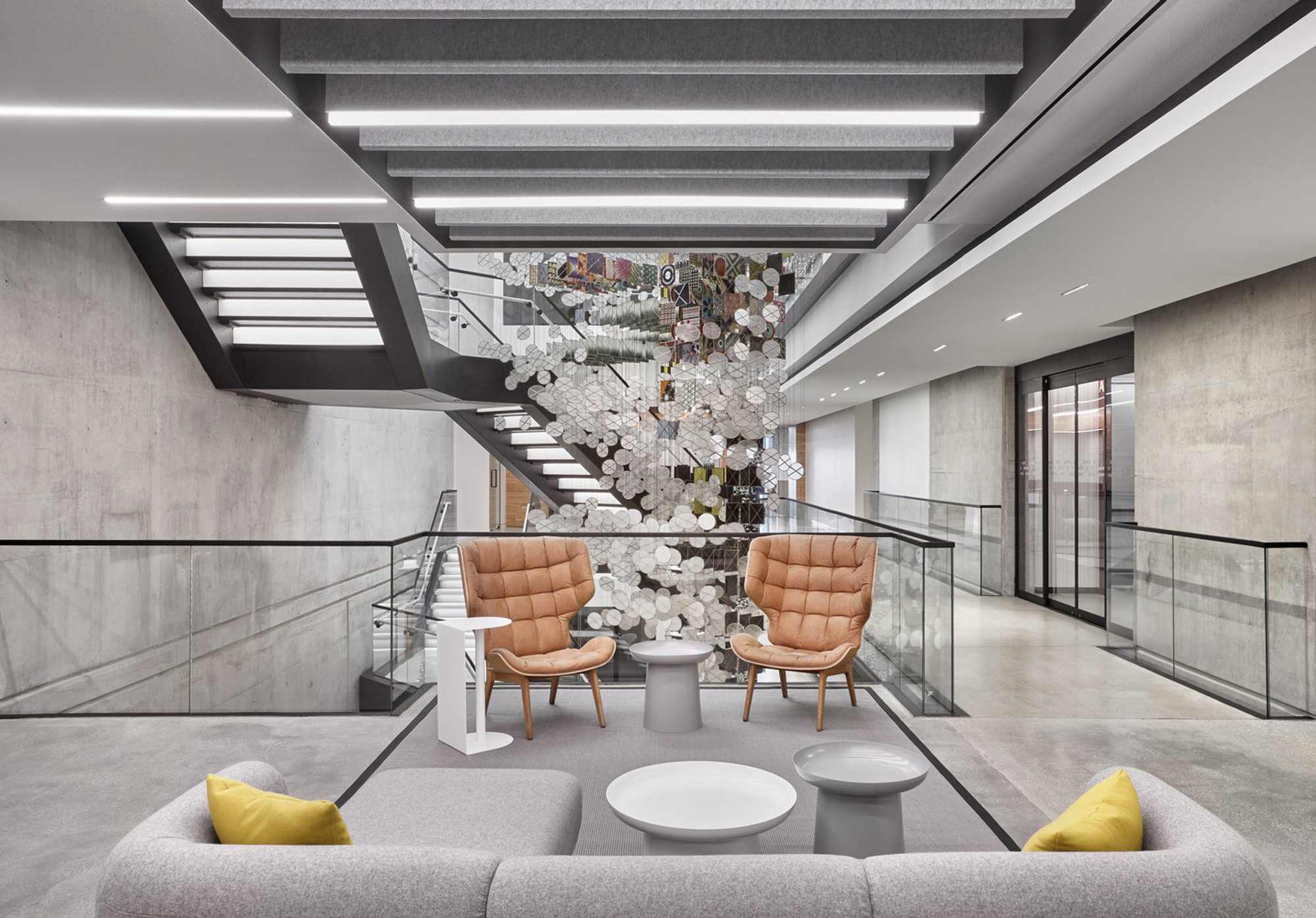 Studio O+A and IA Interior Architects Reframe Corporate Identity at McDonald's Chicago HQ