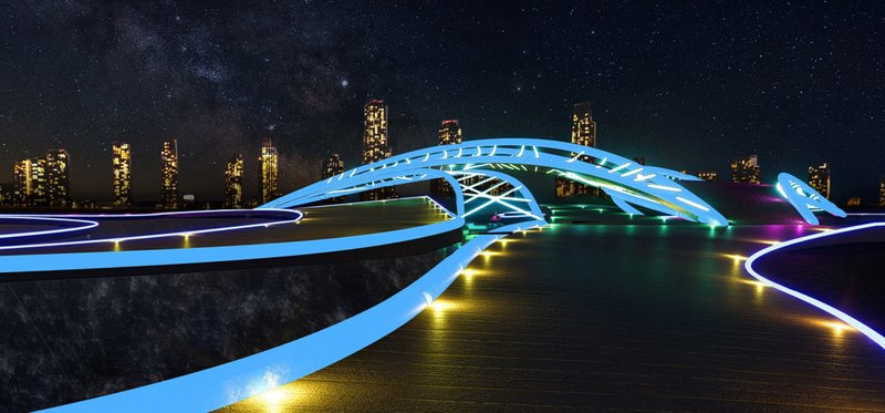 The Lightwell District’s seamless integration with New York City’s skyline.