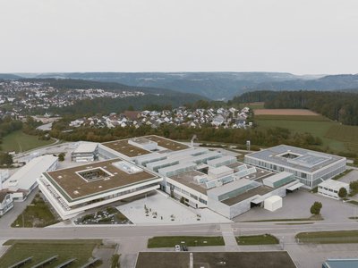 Barkow Leibinger Wraps a Black Forest Tech Campus in Timber Frames and Stacked White Volumes