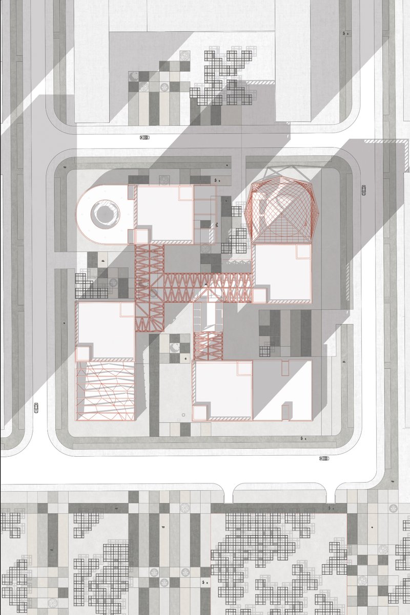 Floor plans illustrating the functional spaces within each tower.