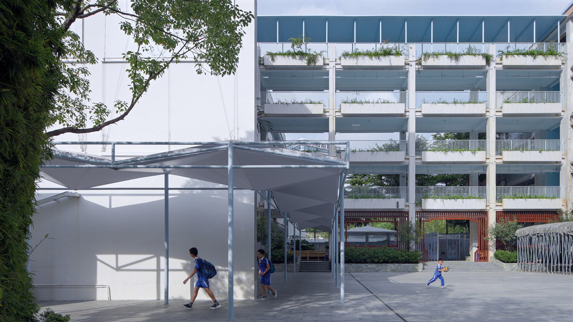 Nanhai Primary School Renovation: A Sustainable, Flexible Architectural Approach by Chen Donghua Architects