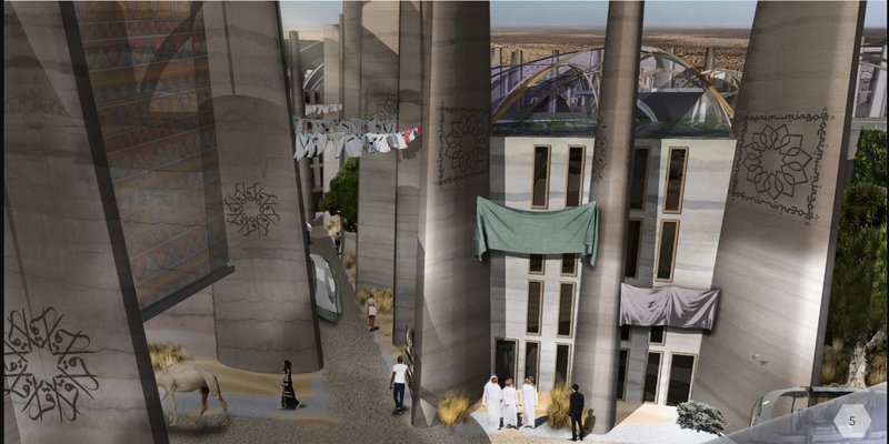 Charming pathways and sustainable structures in Hexagon City reflect a blend of cultural design.