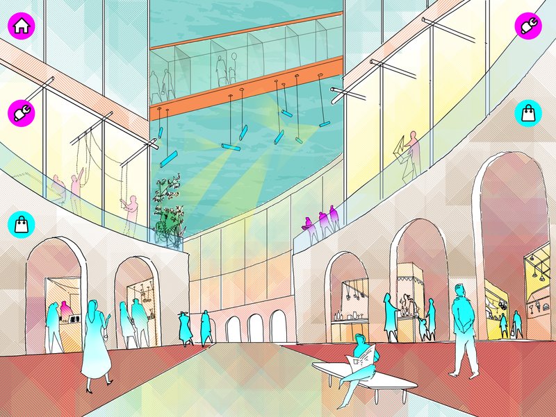 An innovative space connecting work, home, and leisure under one sustainable roof.