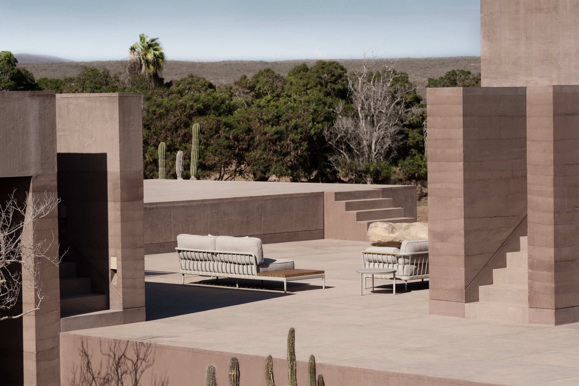Rammed Earth Architecture in Modern Design: Vipp Todos Santos Guesthouse by PPAA