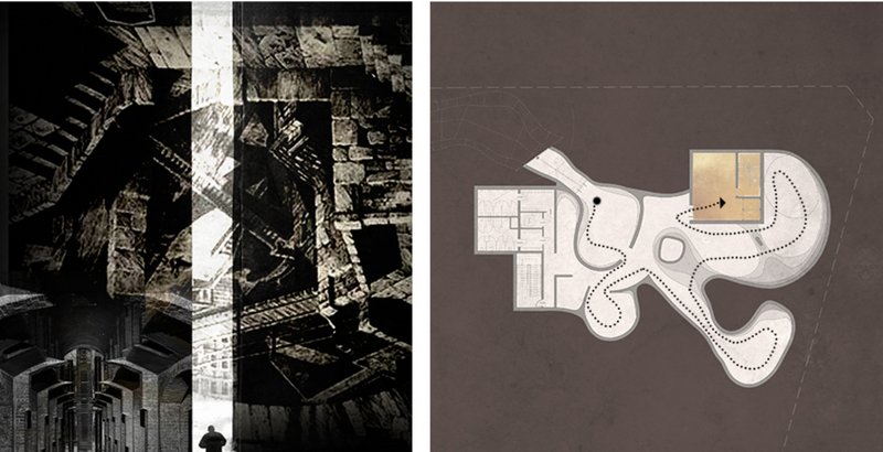 Contrasting the echoes of the past with a visionary architectural map, leading Aleppo through memory and rebirth.