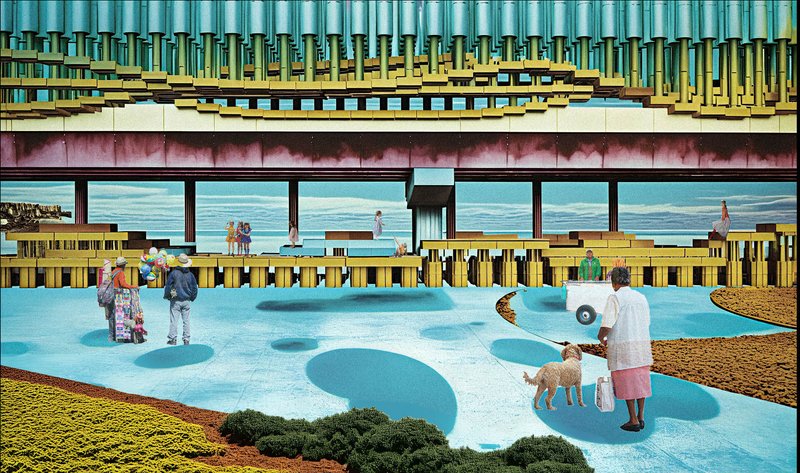 A flexible, open forecourt fostering connections and various cultural or personal engagements.