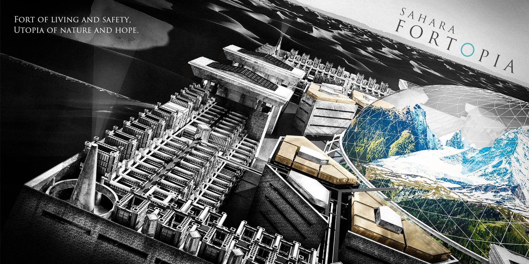 Sahara Fortopia: The Architectural Oasis Redefining Desert Living