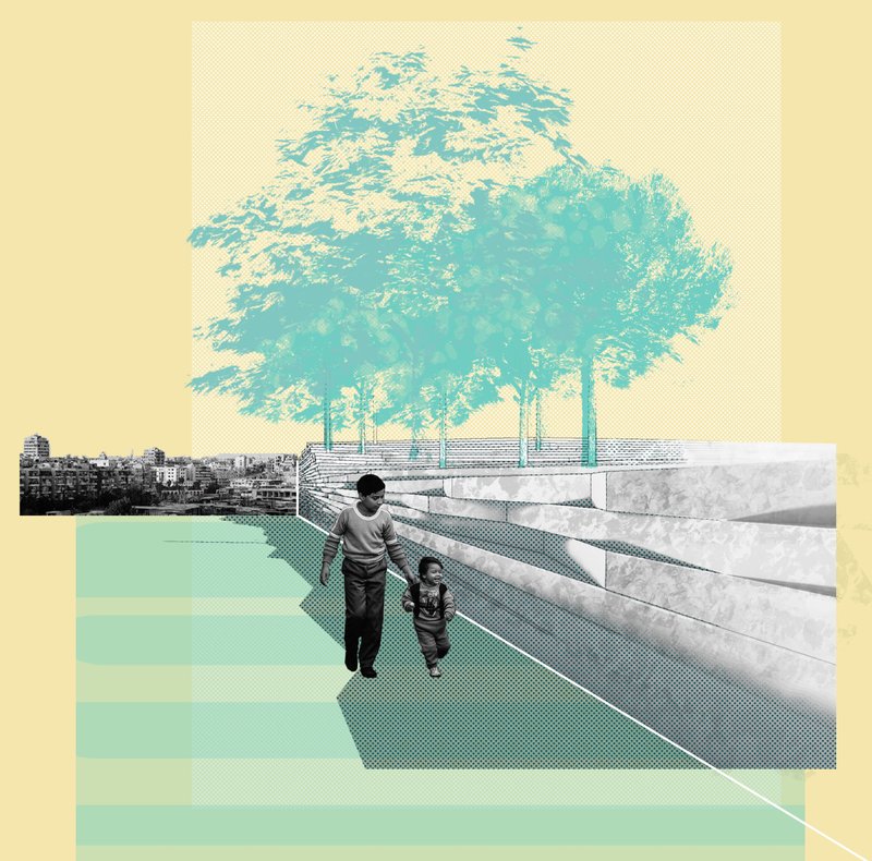 &nbsp;A peaceful walkway at Memory Park—where sustainability and design inspire moments of connection and discovery for all ages.