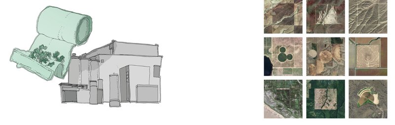Visualizing the transformation of industrial sites into green urban spaces.