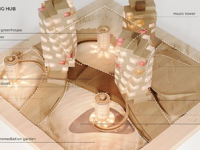 Green Urban Bandage: Co-Living on Healed Ground