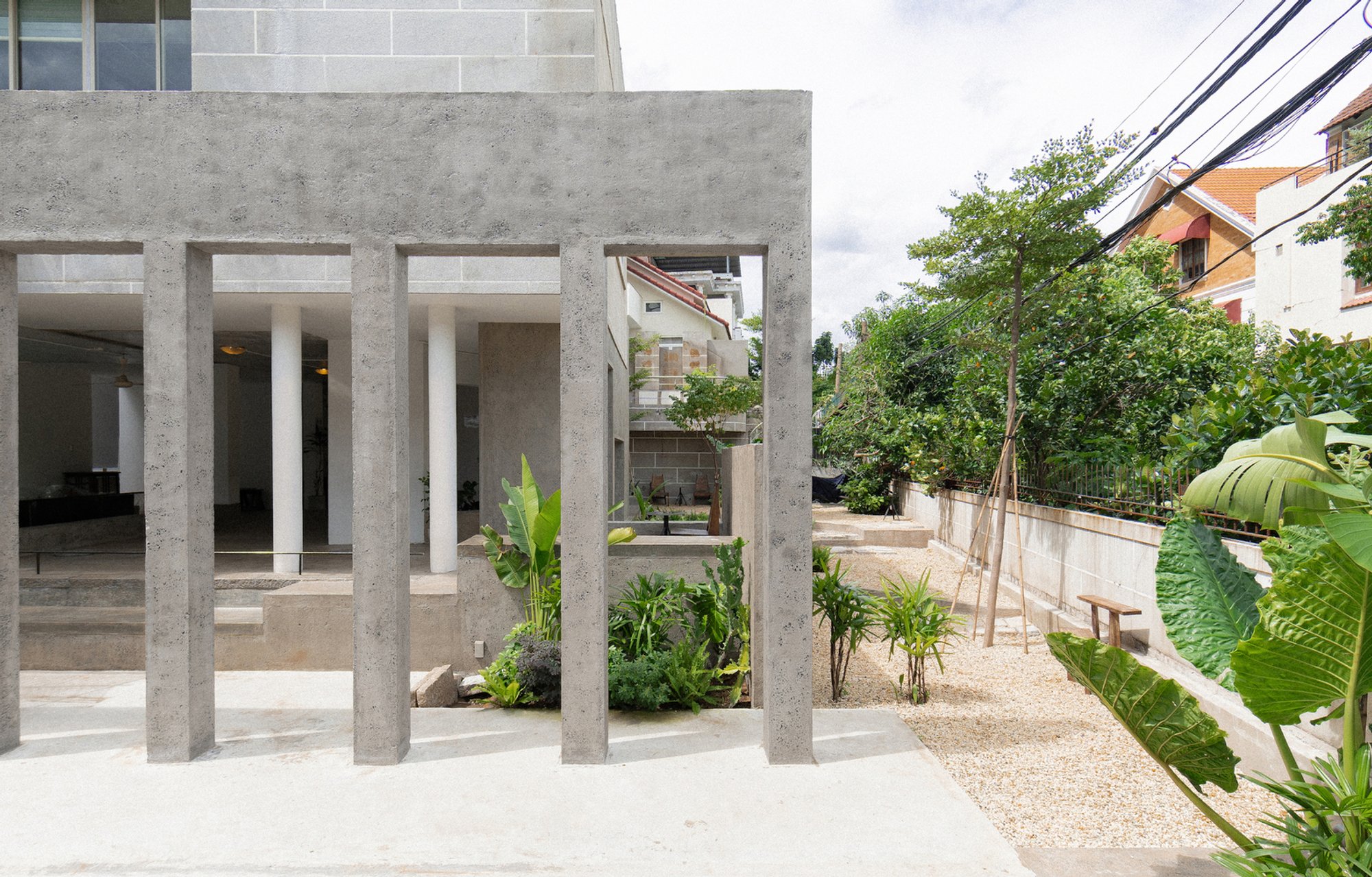 Coffee Shop Architecture Design: A Collage of Outcasts by 324PRAXIS