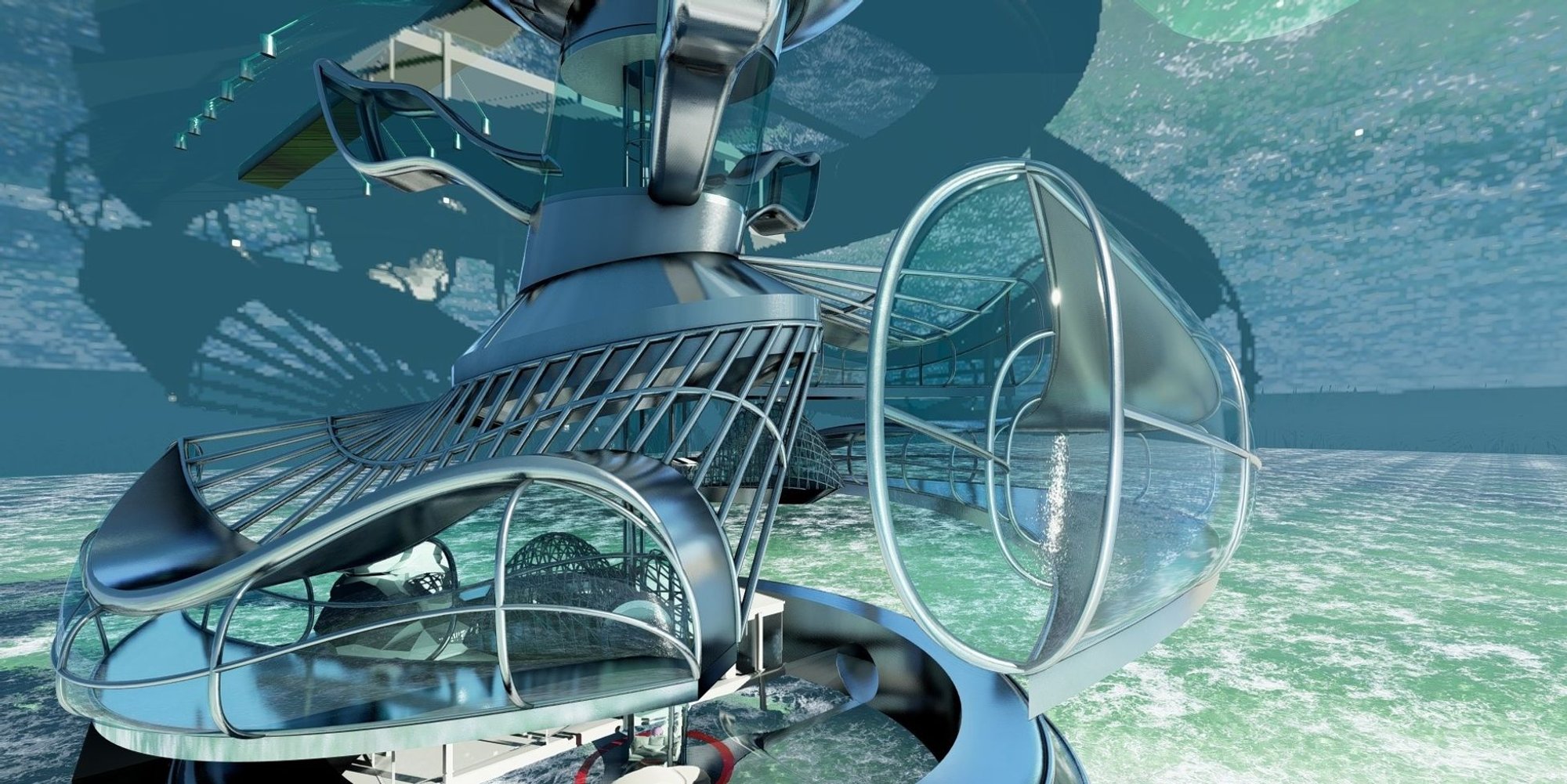 Coral Commune: Pioneering Underwater Architecture Design