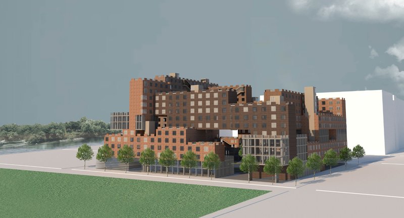 &nbsp;A striking architectural design harmoniously blends tradition with modern urban living.