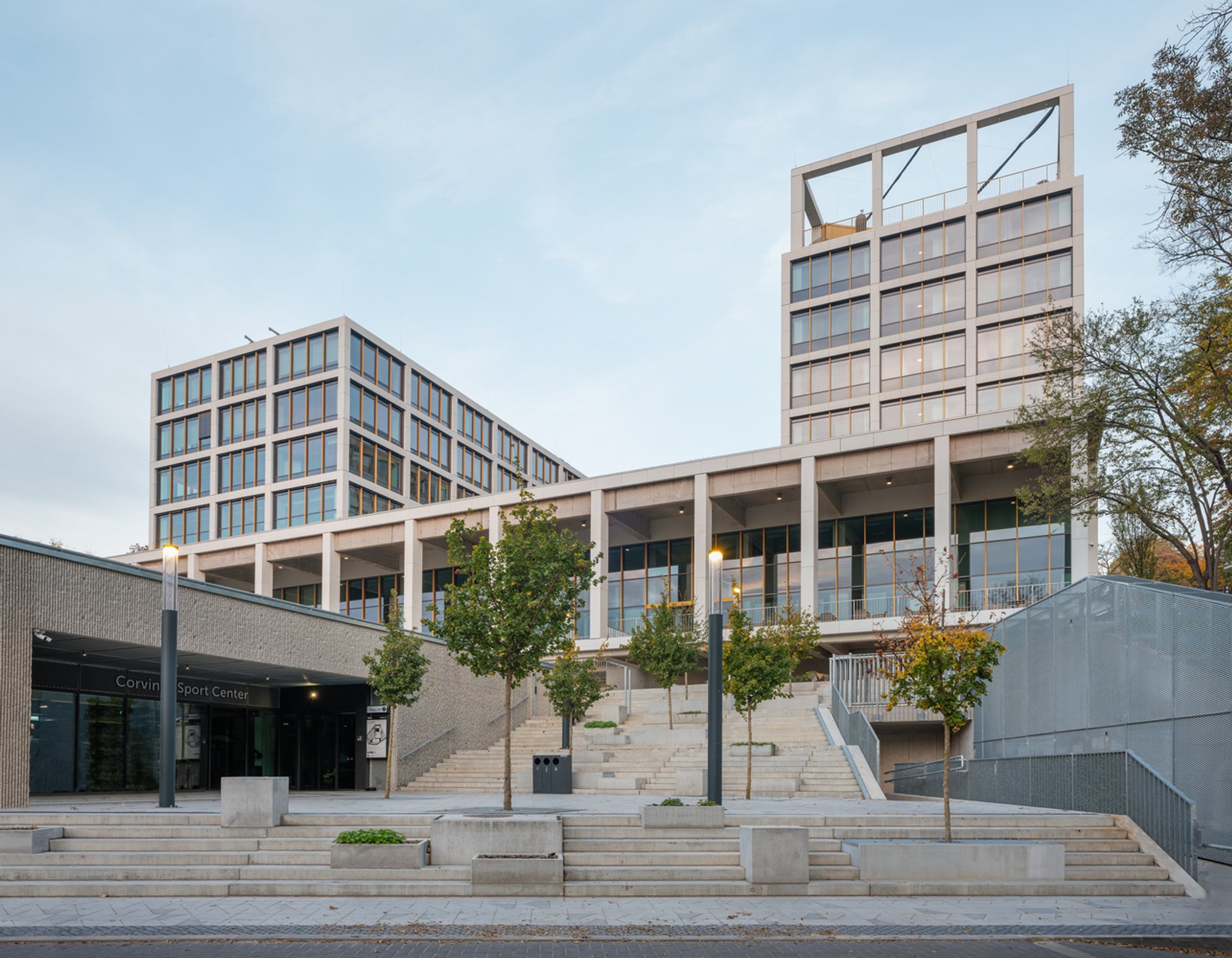 Sustainable Campus Architecture: Corvinus Gellert Campus by PLANT – Atelier Peter Kis