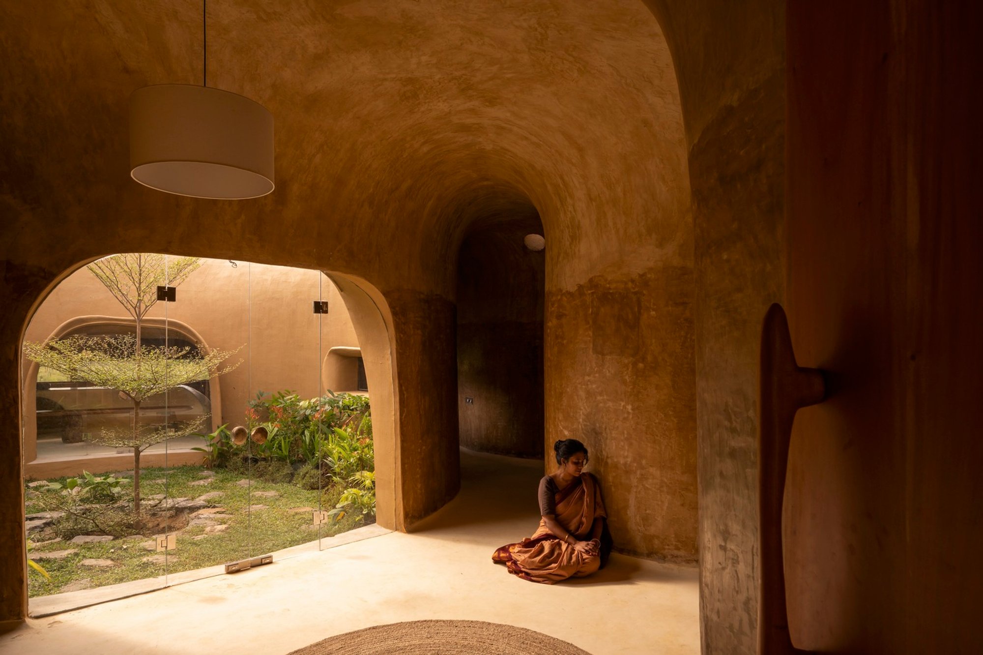 Into The Wild House: A Masterpiece of Earthen Architecture by Earthscape Studio