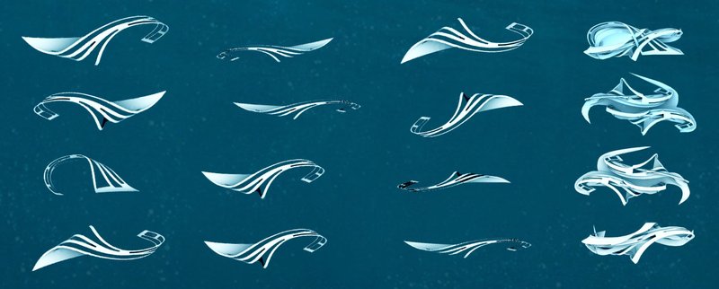 Design evolution of pods inspired by nature’s elegance and efficiency.