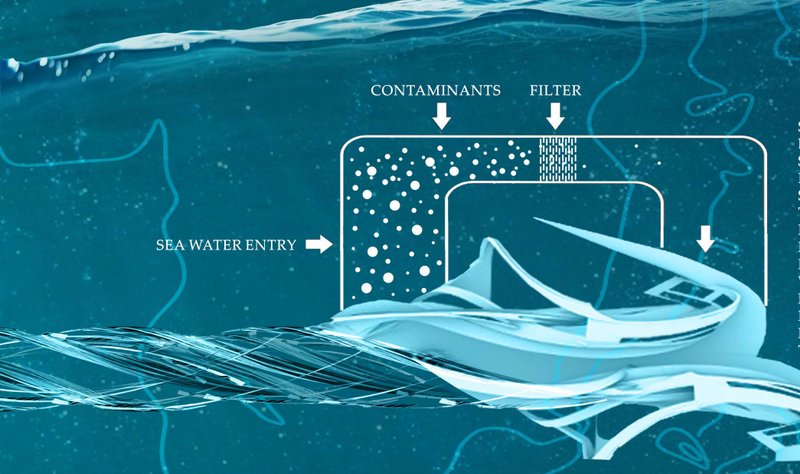 Advanced filtration systems aiding coral restoration and sustainability.