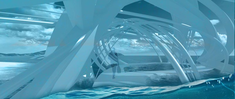 Immersive designs inspired by biomimicry, showcasing sustainable innovation.