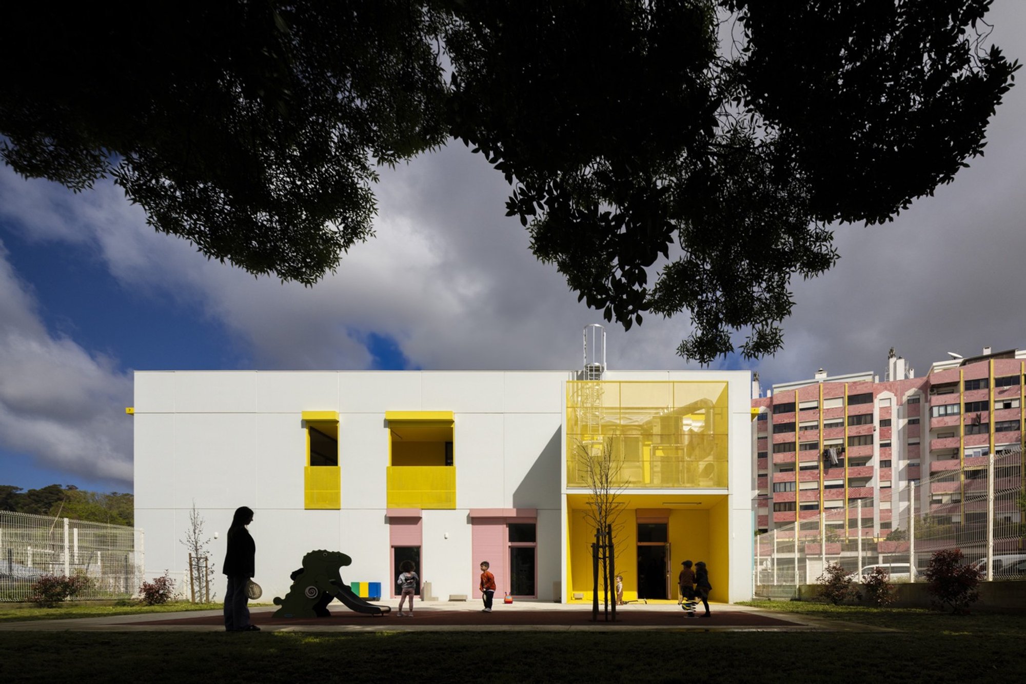 SUMMARY Builds Four Prefabricated Kindergartens Across Lisbon in Just Thirteen Months