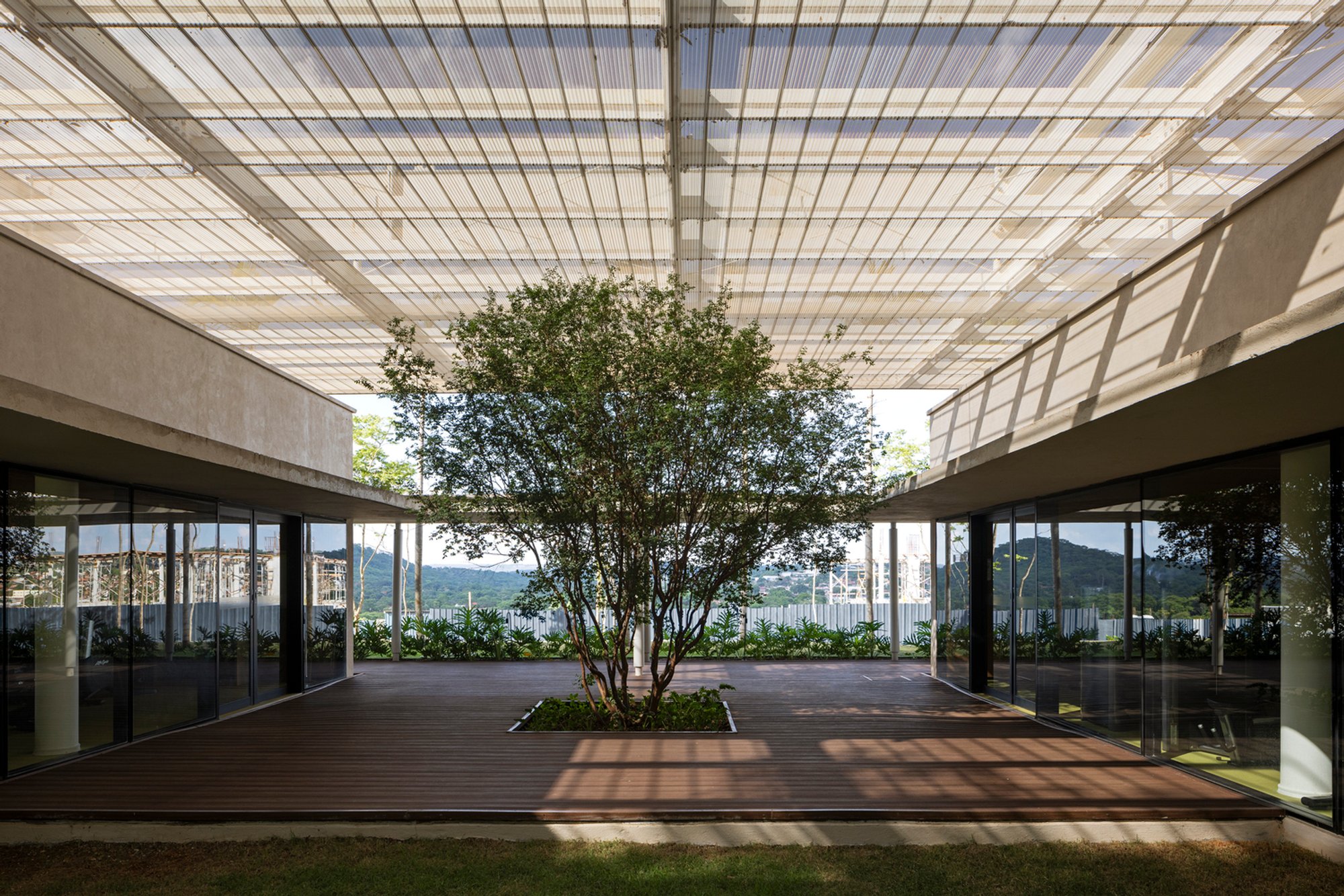 Sustainable Fitness Center Architecture: Plateu D'or's Wellness Hub by Capote Marcondes Longo Arquitetura