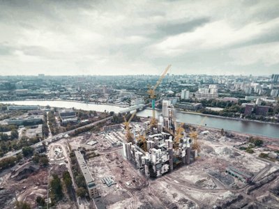 Crane Hub: Redefining Urban Living with Minimalist Architecture