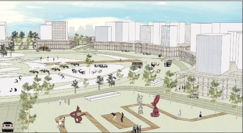 A seamless underground terminal promoting efficient city-wide connectivity.