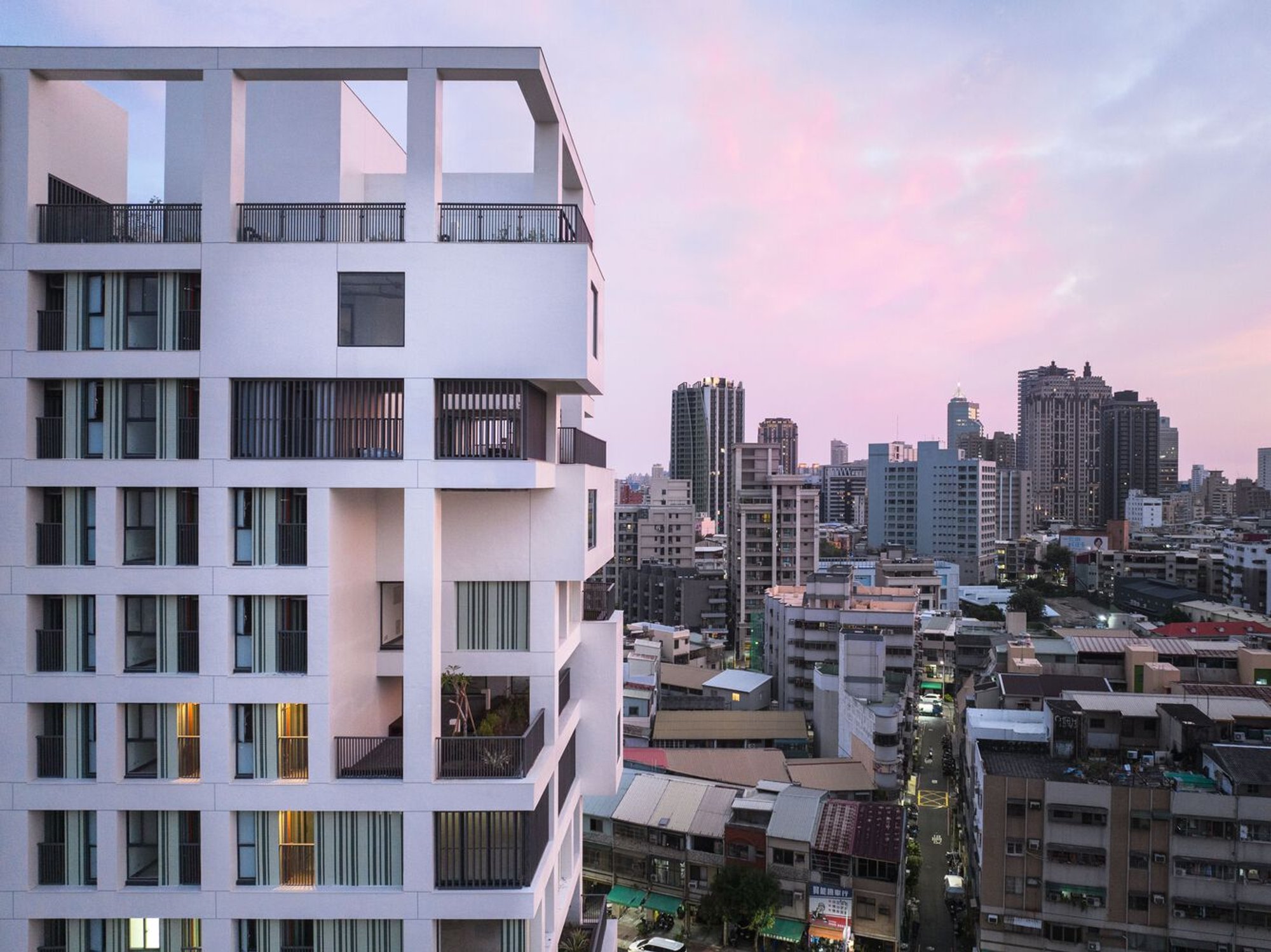 Mecanoo Stacks Staggered Balconies to Rethink Social Housing in Kaohsiung