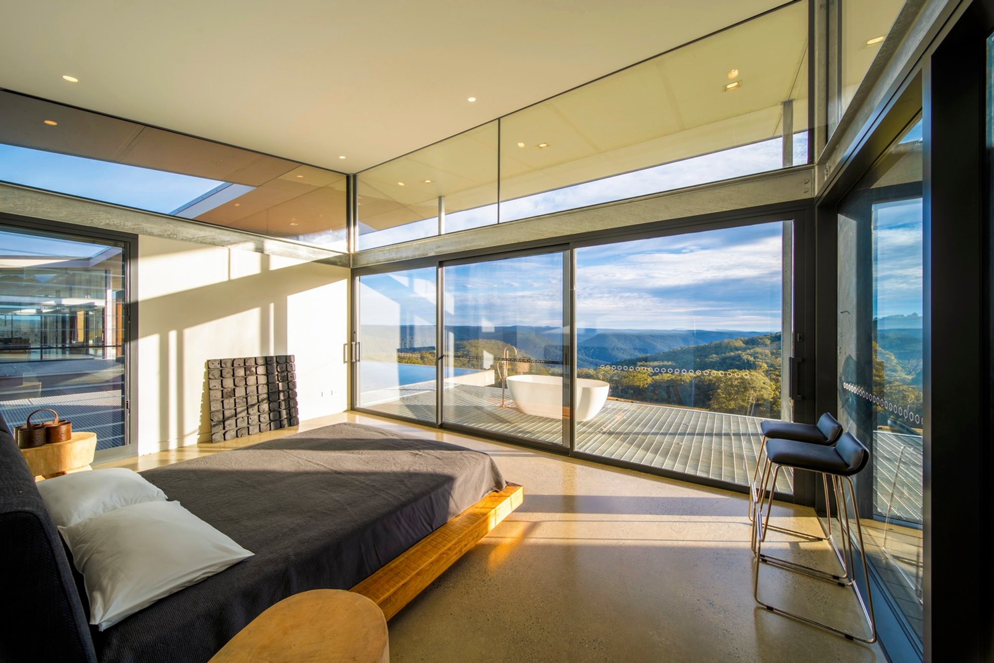 Luxury Eco Resort Design Australia: Mountaintop Bilpin Resort by IAPA Design