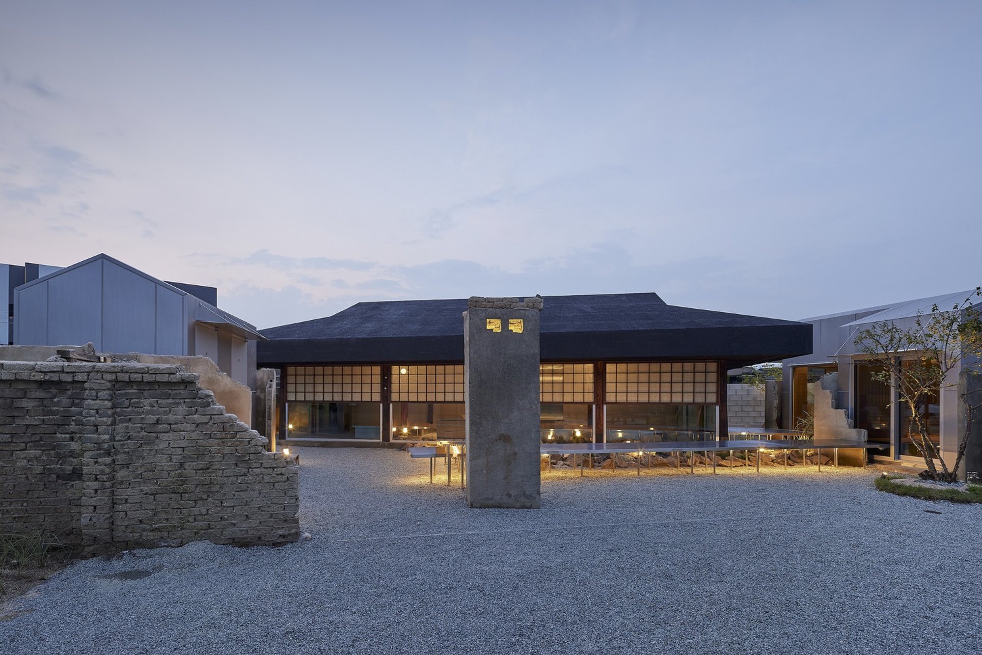 NOMAL Turns a Forgotten Block in Jeonju into a Courtyard Restaurant Built on Ruins