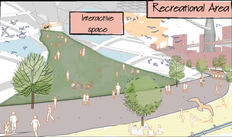 Interactive parks providing community engagement and eco-friendly relaxation zones.