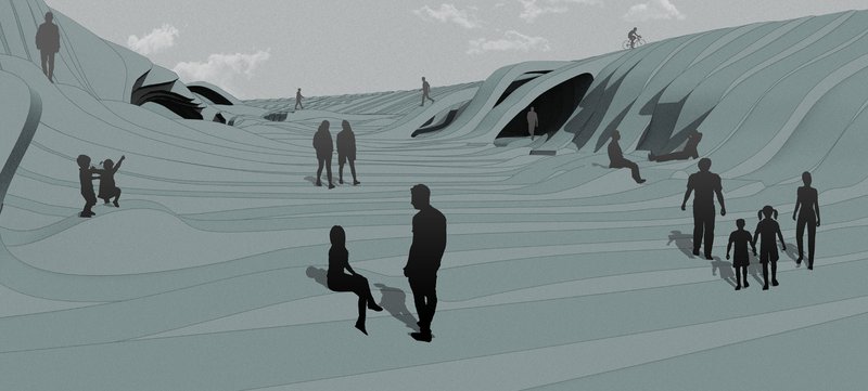 Human Connection: The Void's spaces bring people together, emphasizing community interaction in design.