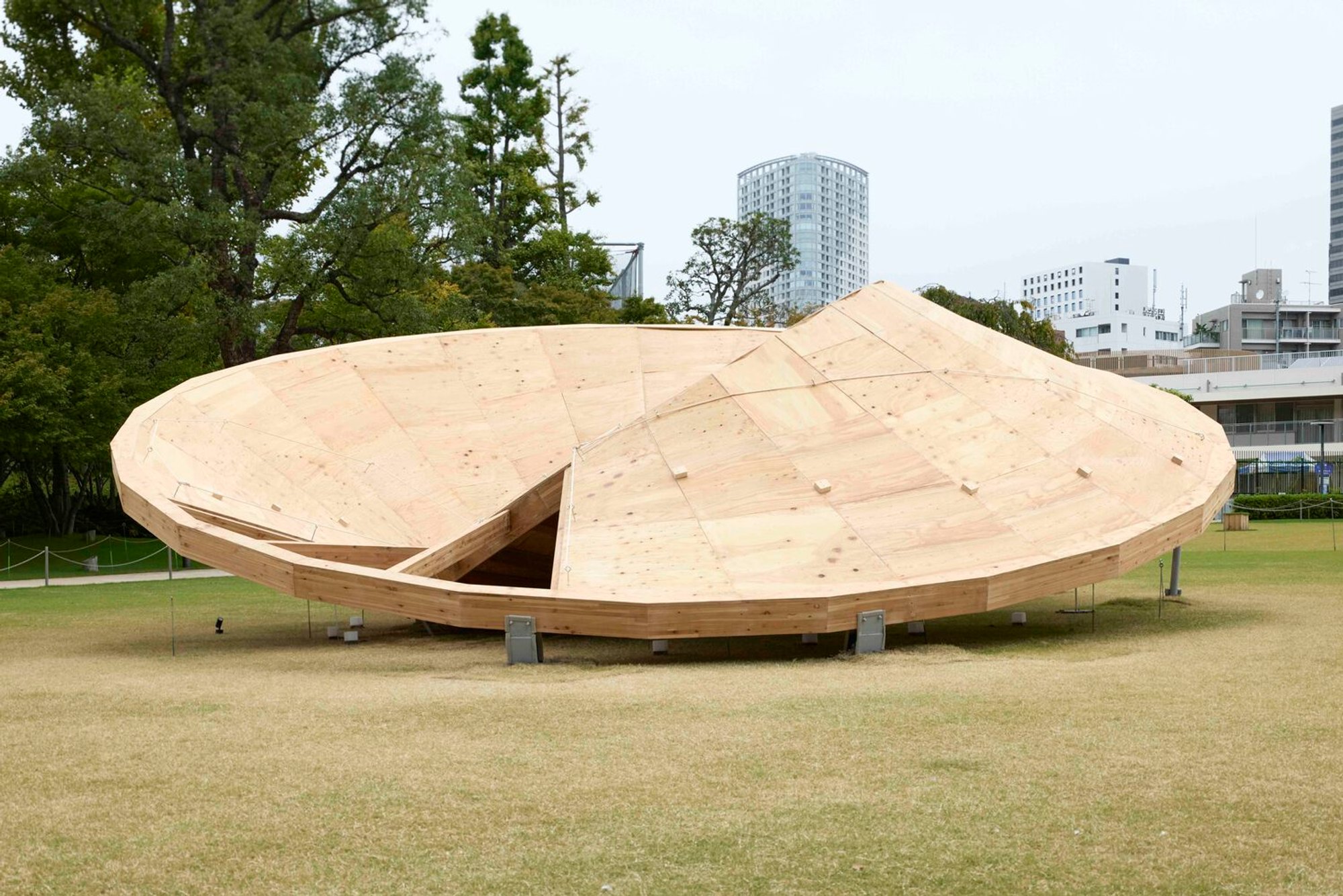 A Timber Pavilion Redefining Public Spaces