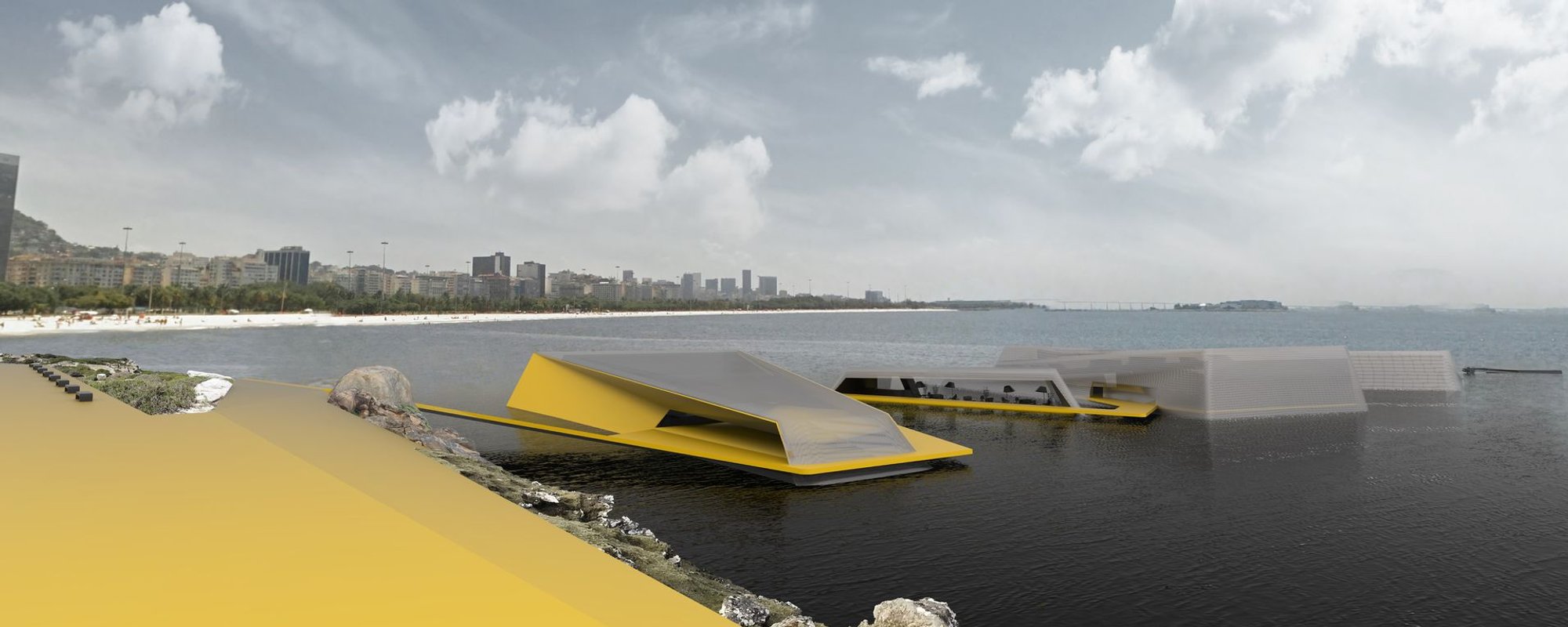BEAT: A Wave-Formed Cultural Platform on Rio's Coastline