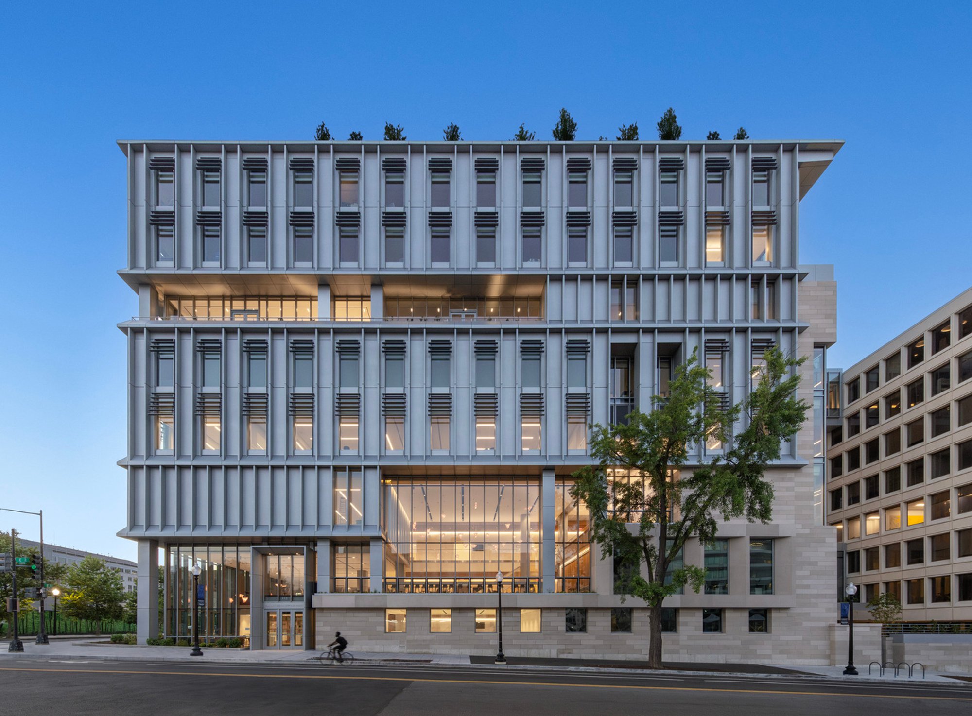Sustainable Academic Architecture: McCourt School of Public Policy by Robert A.M. Stern Architects