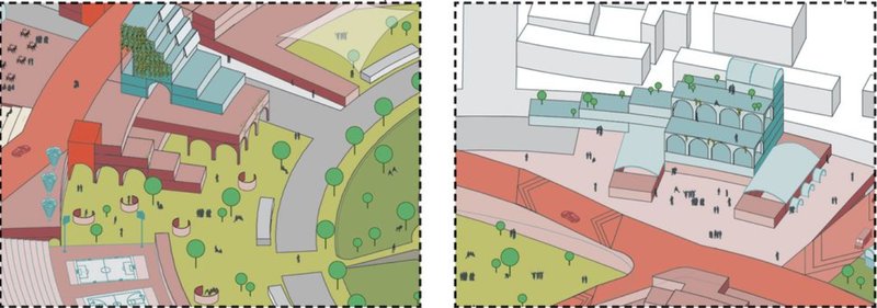 Modular Park System – A scalable, adaptable framework promoting mixed-use public engagement.